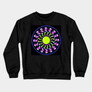 Rosette 12 - Pattern Crewneck Sweatshirt